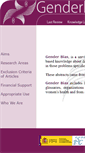 Mobile Screenshot of genderbias.net