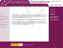 Tablet Screenshot of genderbias.net